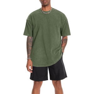 Oversized T <b>Shirt</b> Pigment Dye Cotton 230 GSM Vintage Look Streetwear USA Oversized T <b>Shirt</b> Luxury Streetwear 260 - Product Image 2