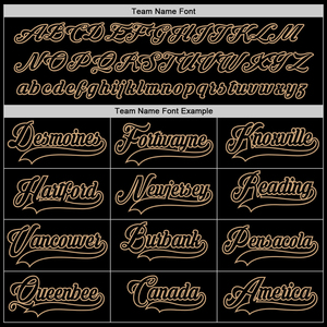 Custom Ice Hockey Jersey Men's Black <b>Gold</b> V-Neck Full Sleeve Breathable Mesh Athletic Fit Embroidered Team Name <b>Number</b> - Product Image 5