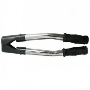 Desesquilador de ganado y cabras de alta resistencia, ajustable y reutilizable, con mango metálico curvo desviado de acero al carbono - Product Image 1