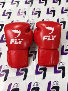 Gants de boxe MMA professionnels en cuir véritable avec fermeture auto-agrippante, style manchette intégrale, unisexe, équipement de combat - Product Image 1