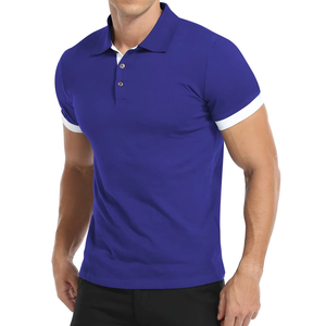 Polo de Hombre de Primera Calidad, Transpirable, de Algodón, Informal, para Verano, para Golf, OEM, ODM, Personalización de Marca, Venta al Por Mayor - Product Image 3