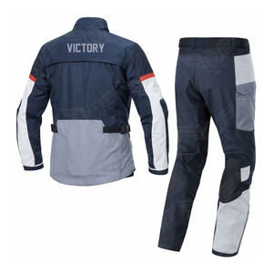 Traje de Motociclismo Impermeable Personalizado para Hombre, Conjunto de Chaqueta y Pantalones para Motocicleta, Equipo de Protección para Motociclistas de Aventura y Turismo - Product Image 3
