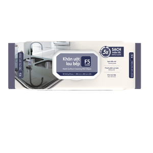 Lingettes de nettoyage de cuisine non tissées F5 à bon prix, lingettes humides jetables pour nettoyage rapide, serviettes de nettoyage sans peluches - Product Image 3