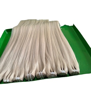 Prix de gros 100% cheveux vietnamiens simple donneur Bundle os droit couleur 613 Extensions de cheveux humains pointe ruban Ins cheveux vierges - Product Image 6