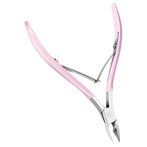 ที่ตัดเล็บด้ามจับสีชมพู, ผลิตภัณฑ์อินเทรนด์ล่าสุด ที่ตัดหนังกำพร้า ใบมีดสแตนเลสคมกริบ อุปกรณ์ทำเล็บมือและเล็บเท้าเพื่อความงาม - Product Image 1