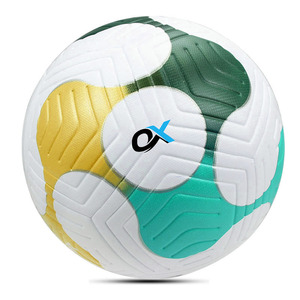 Ballon de football de taille officielle 5 en cuir PU souple de haute qualité, personnalisé, à liaison thermique haute résistance pour l'entraînement en extérieur, à bas prix - Product Image 5