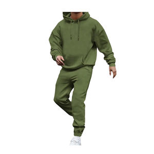 Survêtement tendance à coupe évasée avec doublure en polaire douce, veste zippée intégrale et pantalon évasé extensible pour un look confortable et élégant - Product Image 5