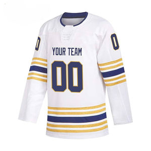 Uniforme d'entraînement de hockey sur glace unisexe pour adultes, tissu polyester, séchage rapide, respirant, design léger - Product Image 1