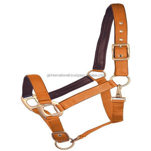Licou de cheval réglable et léger, couleurs vibrantes, sangle en nylon 100%, licou de cheval de course équitation, vente en gros - Product Image 6
