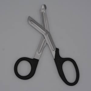 Ciseaux tactiques multifonctionnels ergonomiques en acier inoxydable pour paramédicaux, pompiers et infirmiers, avec étui de protection pour bandages - Product Image 3