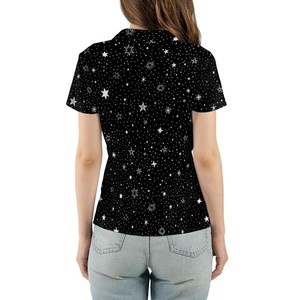 เสื้อโปโลผู้หญิงลดราคาสุดฮอตสำหรับฤดูร้อน รุ่นใหม่ สไตล์ลำลอง แขนสั้น ทรงเข้ารูป เสื้อโปโลท็อปส์สำหรับผู้หญิง ผลิตจากเส้นใยออร์แกนิค - Product Image 2