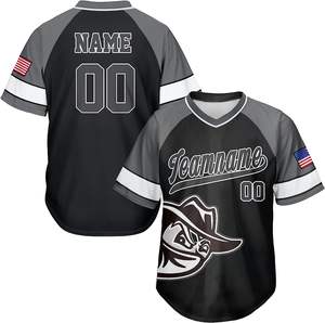 Nuevo Conjunto de Uniforme de Béisbol Sublimado Unisex, Ropa Deportiva Estampada, Uniforme de Equipo para Béisbol y Sóftbol - Product Image 4