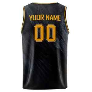 Maillots de basket-ball sans manches respirants et confortables, personnalisables, de haute qualité, très demandés, service OEM de qualité supérieure - Product Image 3