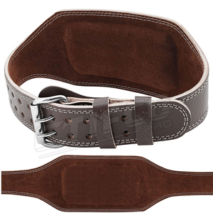 Powerlifting Weightlifting Leather Belt Heavy Duty High Strength 4 Inch Non-Slip Adjustable <b>Back</b> <b>Support</b> Customizable Color Logo - Product Image 6