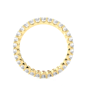 Anillo de Diamante Natural de 18K en Oro con Diamante Real Certificado por IGI de 1.20 Quilates en 30 Piedras para Exportación al por Mayor - Product Image 6