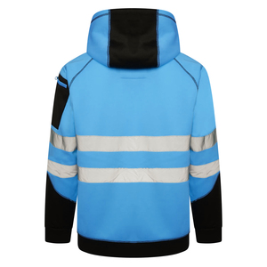 Sudaderas reflectantes de seguridad para control de tráfico y operaciones de almacén, sudaderas de trabajo transpirables para ventas - Product Image 3