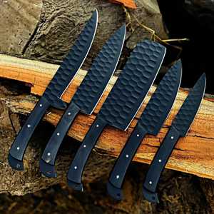 Ensemble de couteaux de cuisine dernier cri, lames en acier inoxydable durables, haute qualité, pour les tâches de cuisine, ensemble de couteaux de chef, disponible au prix de gros - Product Image 3