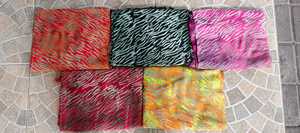 Sarong de Rayón Mini Casual con Bordado Floral, Diseño Batik, Borde con Borlas, Estilo Bohemio, Prenda de Verano para Adultos, Natural - Product Image 5