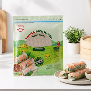 Papier de riz vietnamien pour les rouleaux de printemps frais – Sans intermédiaire, usine certifiée FSSC, HALAL, ISO, HACCP, export multi-marchés - Product Image 1