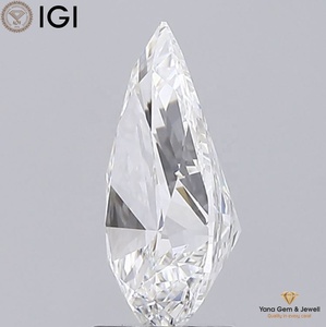 Diamante Cultivado en Laboratorio CVD con Certificación IGI, Forma de Pera, 2.50 Quilates, Color E, Claridad VVS1, para Diseño de Joyería Única - Product Image 3