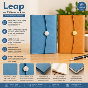 Carnet A5 Premium à couverture rigide en cuir PU, bicolore, agenda professionnel, journal de bureau, bloc-notes, cadeau promotionnel personnalisé - Product Image 5