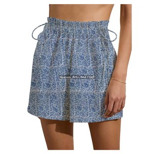 Nouveauté été : Short de plage décontracté pour femme à séchage rapide, imprimé à la main, avec cordon de serrage, idéal pour le sport et les week-ends - Product Image 4