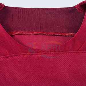 Conjunto de Uniforme de Fútbol Rojo para Hombre Apri Sports, Camiseta de Manga Corta con Cuello Redondo, Poliéster Ligero, Ajuste Atlético, Uniforme para Toda Temporada - Product Image 5