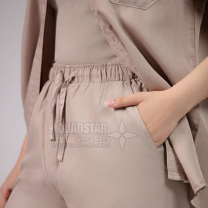 Tops de Mujer de Color Sólido Hechos en Pakistán, Servicio OEM, Transpirables, 100% Algodón, Ecológicos, con Logotipo Frontal, Casuales, MOQ Bajo - Product Image 6