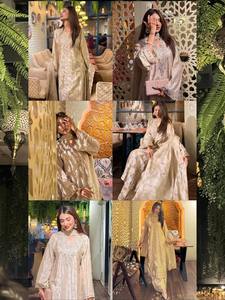 Traditional Cotton Embroidered Kurti With <b>Palazzo</b> <b>Pants</b> And Dupatta Give Attractive Look For Women Buy Direct From Supplier - Product Image 6