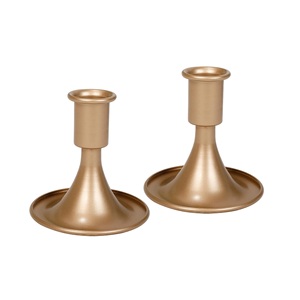Support de bougie en fer, bougeoir pour la décoration de Noël à la maison - Résistant à la chaleur et écologique - Product Image 1