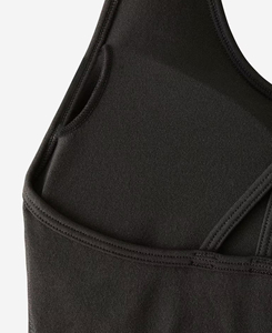 Soutien-gorge de yoga sans couture en maille pour femme, maintien élevé, logo frontal uni, couleur personnalisable, vêtements de sport de haute qualité, prix abordable, faible MOQ - Product Image 5