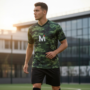 ชุดฟุตบอลทันสมัย ลายพิมพ์แบบซับลิเมชั่น ตะเข็บเสริมความแข็งแรง ชุดทีม สัมผัสนุ่มสบาย - Product Image 6