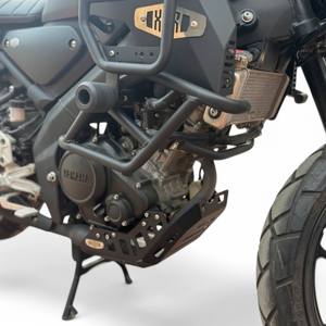 Soporte Lateral para Bolsa de Motocicleta M Biker Yamaha XSR155, Diseño 2, Accesorios para Motocicleta, Soporte Seguro para Equipaje - Product Image 2