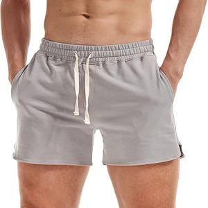 OEM Custom Logo Blank Fitness Joggers <b>Shorts</b> Fleece Gym Activewear French Terry 100% Cotton Sports Running Sweat <b>Shorts</b> for Men - Product Image 3