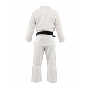 Uniforme de Judo Azul para Adultos Unisex, 100% Algodón, Tejido Resistente, Teñido Liso, Ropa de Artes Marciales, Corte Regular, Cinturón Blanco Incluido, Precio Bajo - Product Image 5