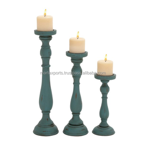 Candelabro de Hierro Hecho a Mano con Acabado Natural, Decoración Ecológica de Lujo para Mesa de Comedor, Sala de Estar, Festividades - Product Image 3