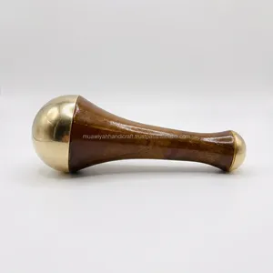 Bâtonnet Kansa en bois de qualité supérieure, forme naturelle, surface polie, pour soins du visage et du corps, outil relaxant, à prix compétitif. - Product Image 6