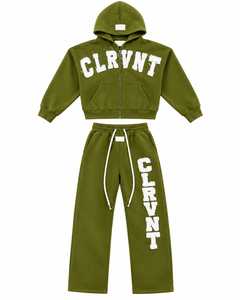 CLRVT <b>Pink</b> Hooded <b>Tracksuit</b> <b>Set</b> Unisex Full Length Drawstring Sweatshirt Sweatpants Letter Print Casual Sportswear High Street - Product Image 5
