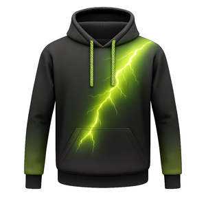Stylish Sublimated Gradient Hoodie Pullover Sweatshirt <b>for</b> Men and Women, Casual Hooded Streetwear Clothing - Product Image 1