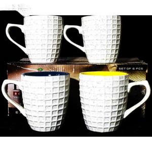 Ensemble de tasses à lait en céramique classiques à pois - Product Image 2