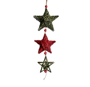 Modern Holiday Party Supply Star <b>Garland</b> Rattan <b>Decorate</b> <b>Christmas</b> Holiday Party Supply Rattan Star Eco Friendly Table Top - Product Image 3
