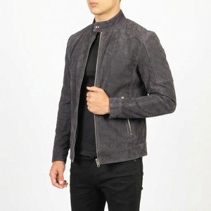 Men's Safari <b>Jacket</b> Autumn <b>Waterproof</b> Outdoor <b>Jacket</b> Single Breasted Plus <b>Size</b> Casual Sport Leather Style <b>Jacket</b> Wholesale OEM - Product Image 4