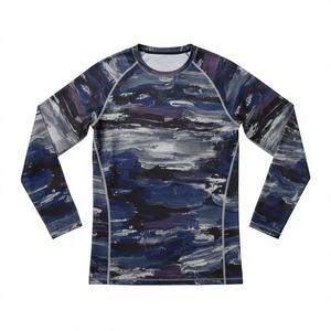 Rashguard de Jiu-Jitsu Sublimé Direct Usine - Personnalisable, Manches Longues, Logo Surf, MMA, BJJ, Extensible, Anti-UV, Antibactérien - Product Image 1