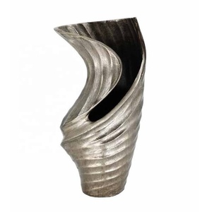 New Arrival Modern Large Aluminium <b>Decorative</b> <b>Vase</b> for Home Decoration Living Room Bedroom Shelves Tables Tabletop Wholesale - Product Image 1