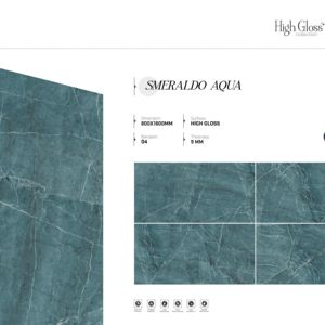 แผ่นกระเบื้องพอร์ซเลนเคลือบเงาขนาด 800x1600 1200x1800 750x1500 มม. สร้างสรรค์ขึ้นเพื่อพื้นที่ภายในขนาดใหญ่ที่ต้องการความสว่างและความเรียบหรู - Product Image 1