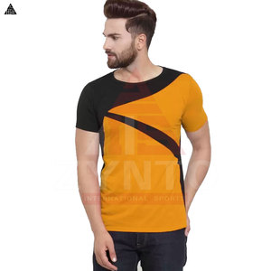เสื้อยืดโอเวอร์ไซส์สั่งทำขายส่ง เนื้อผ้าหนา คอกลม วินเทจ ผสมอีลาสเทน สีดำล้วน สำหรับผู้ชาย - Product Image 6