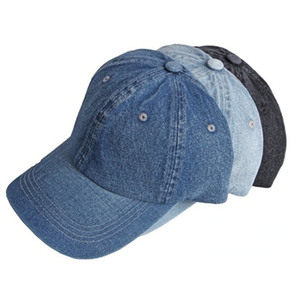 Casquette de baseball en denim premium personnalisée, lavage vintage, sergé de coton respirant, velours imperméable, unisexe, streetwear d'extérieur, réglable - Product Image 2