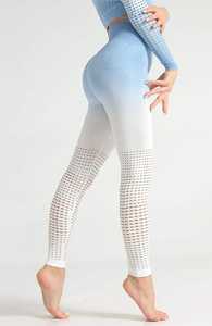 Leggings de sport pour femmes en polyester recyclé, sublimation, livraison rapide, compression, respirants - Product Image 2