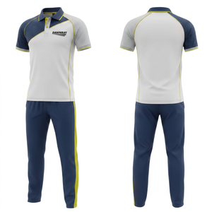 Custom <b>Cricket</b> Team Uniforms with Logo, Name & Number | Men Women Youth <b>Cricket</b> Wears Polo Shirt and Trouser Full Team - Product Image 1
