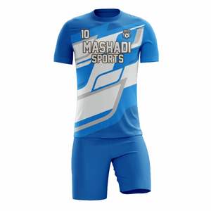 Uniformes de Fútbol Sublimados Personalizados con Nombre y Letra del Equipo, Transpirables, de Manga Corta, al por Mayor, Unisex para Adultos - Product Image 5